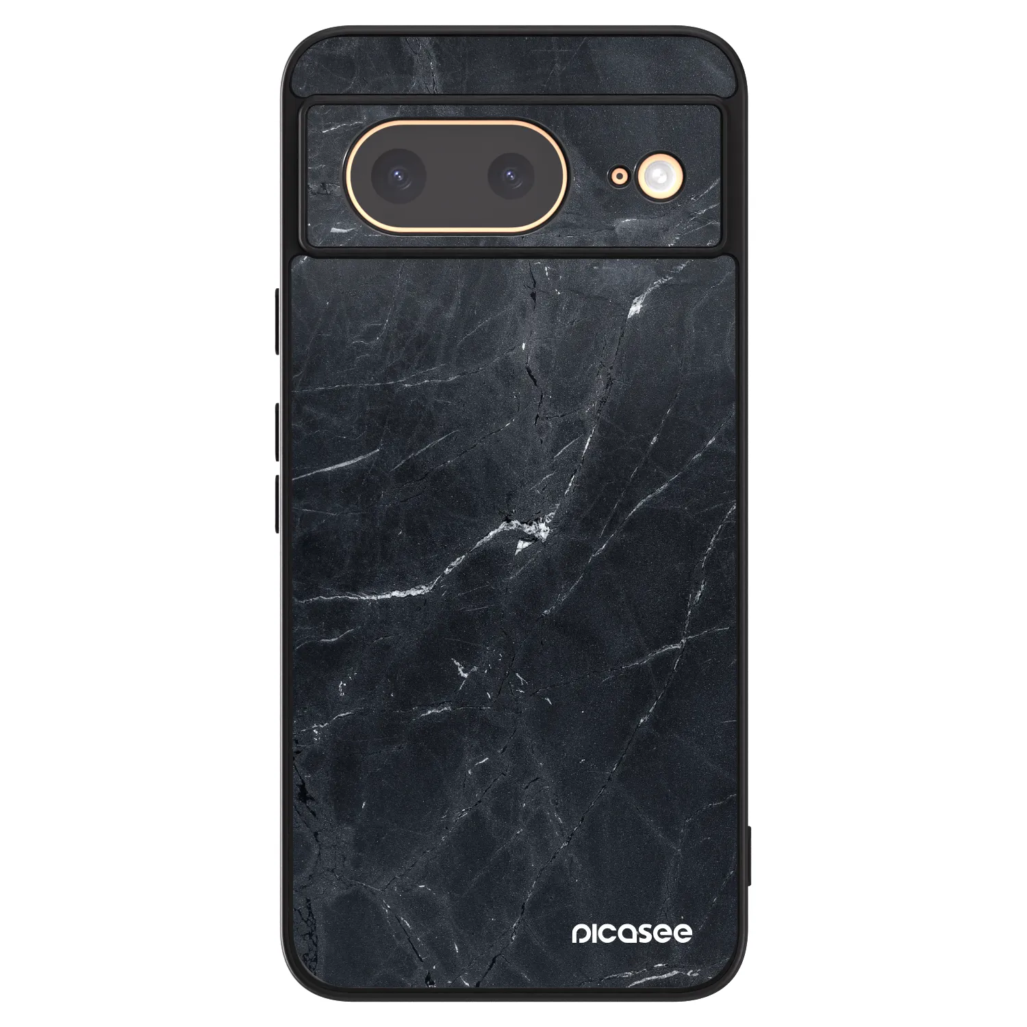 Picasee ULTIMATE CASE na Google Pixel 8 - Black marble