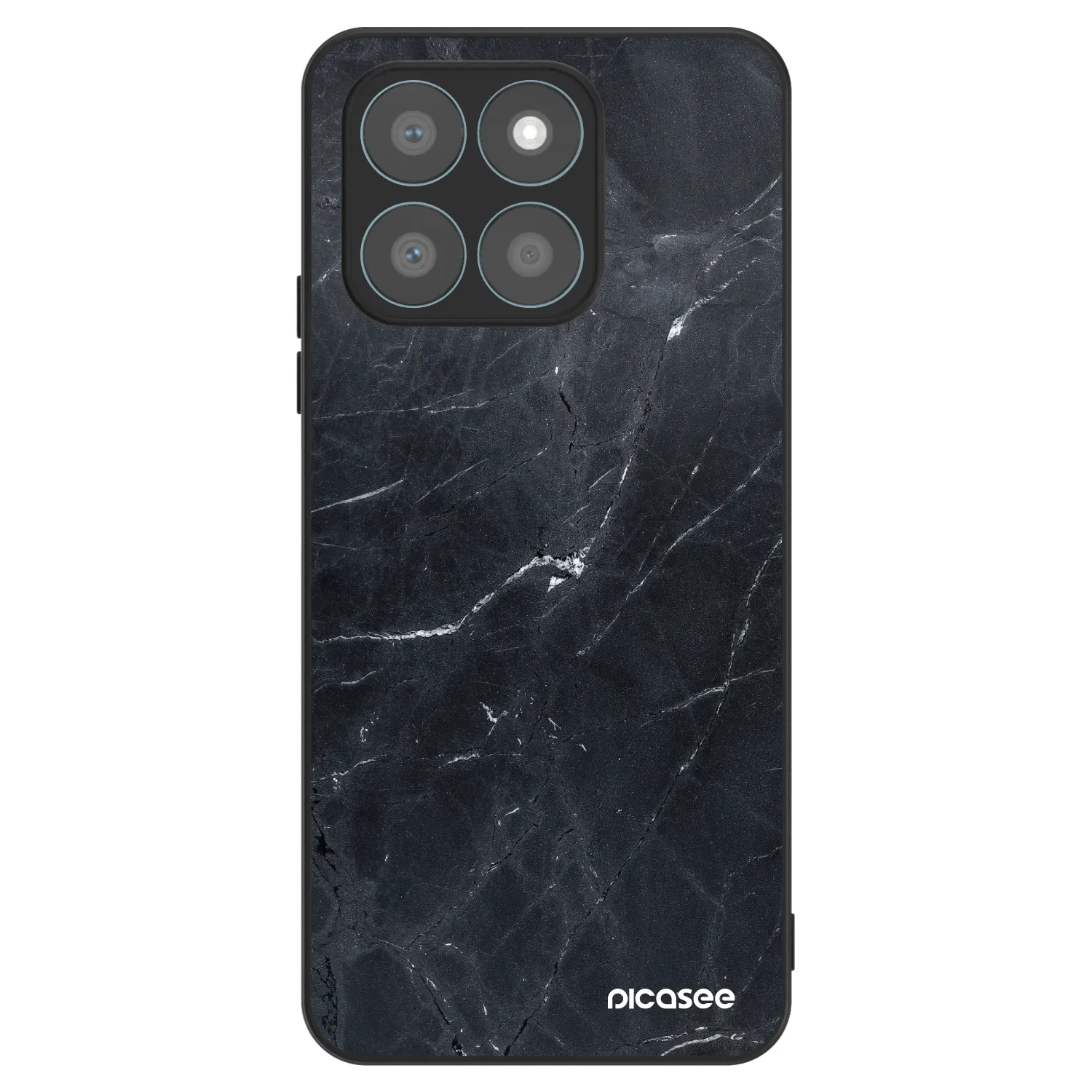 Picasee ULTIMATE CASE na Honor X8c - Black marble
