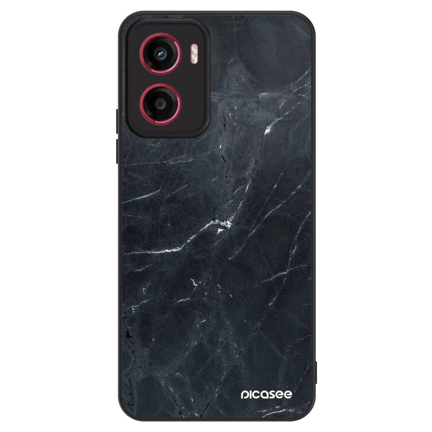 Picasee ULTIMATE CASE na Motorola Moto G05 - Black marble