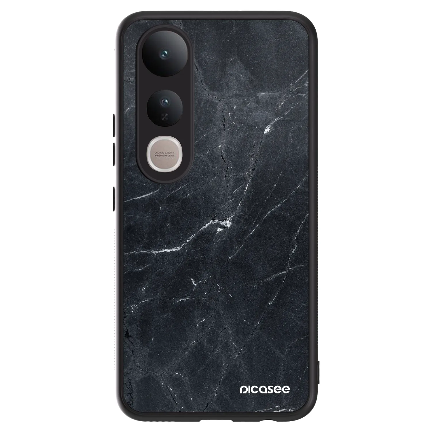 Picasee ULTIMATE CASE na Vivo V50 Lite 5G - Black marble