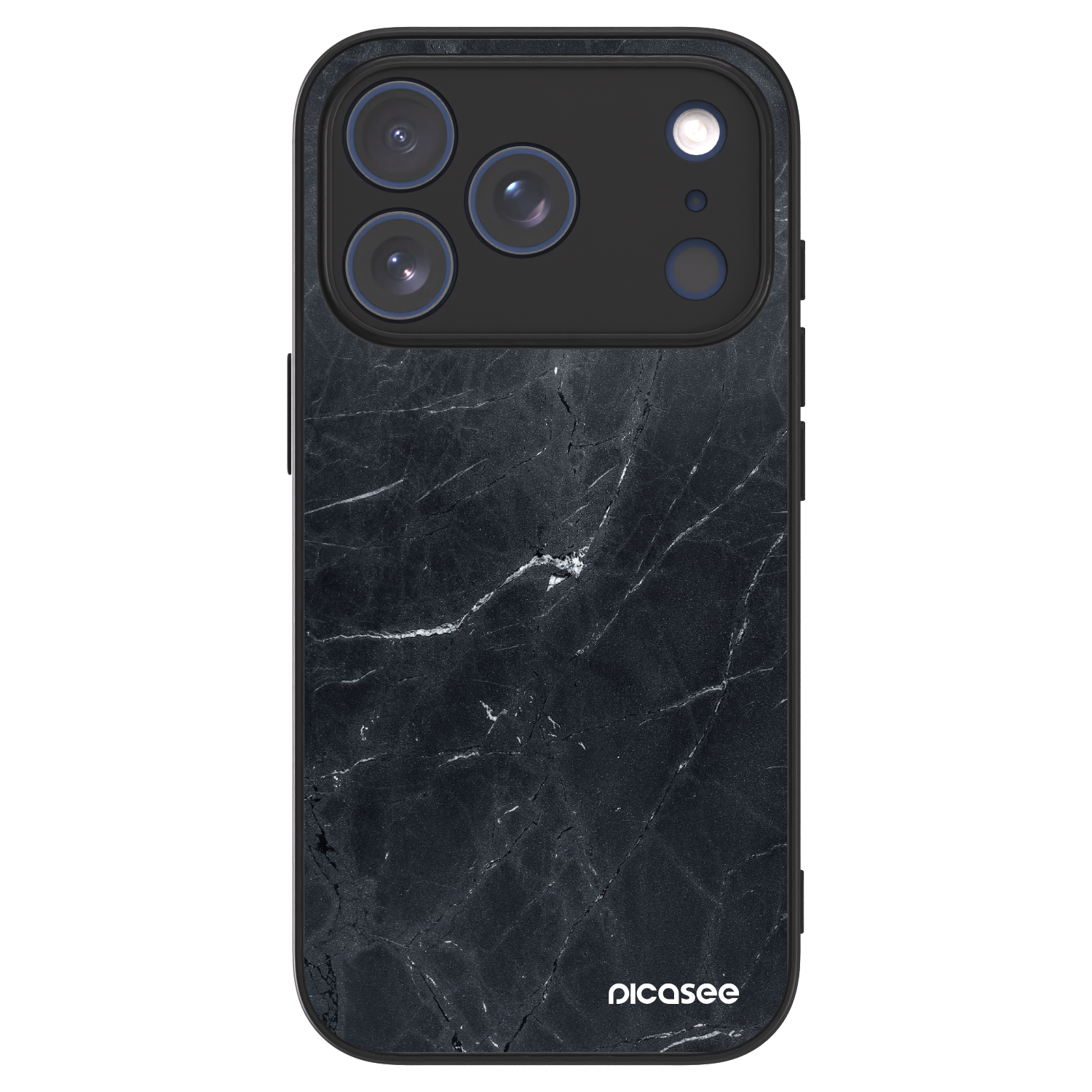 Picasee ULTIMATE CASE na Apple iPhone 17 Pro - Black marble
