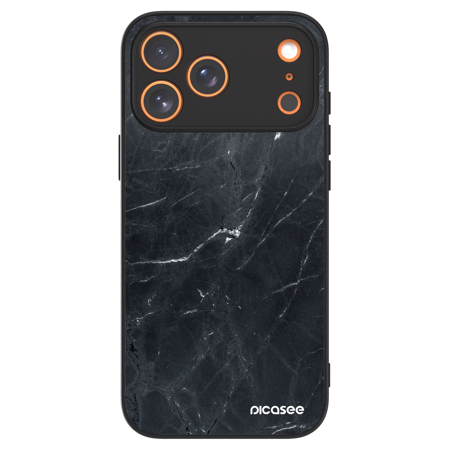Picasee ULTIMATE CASE na Apple iPhone 17 Pro Max - Black marble