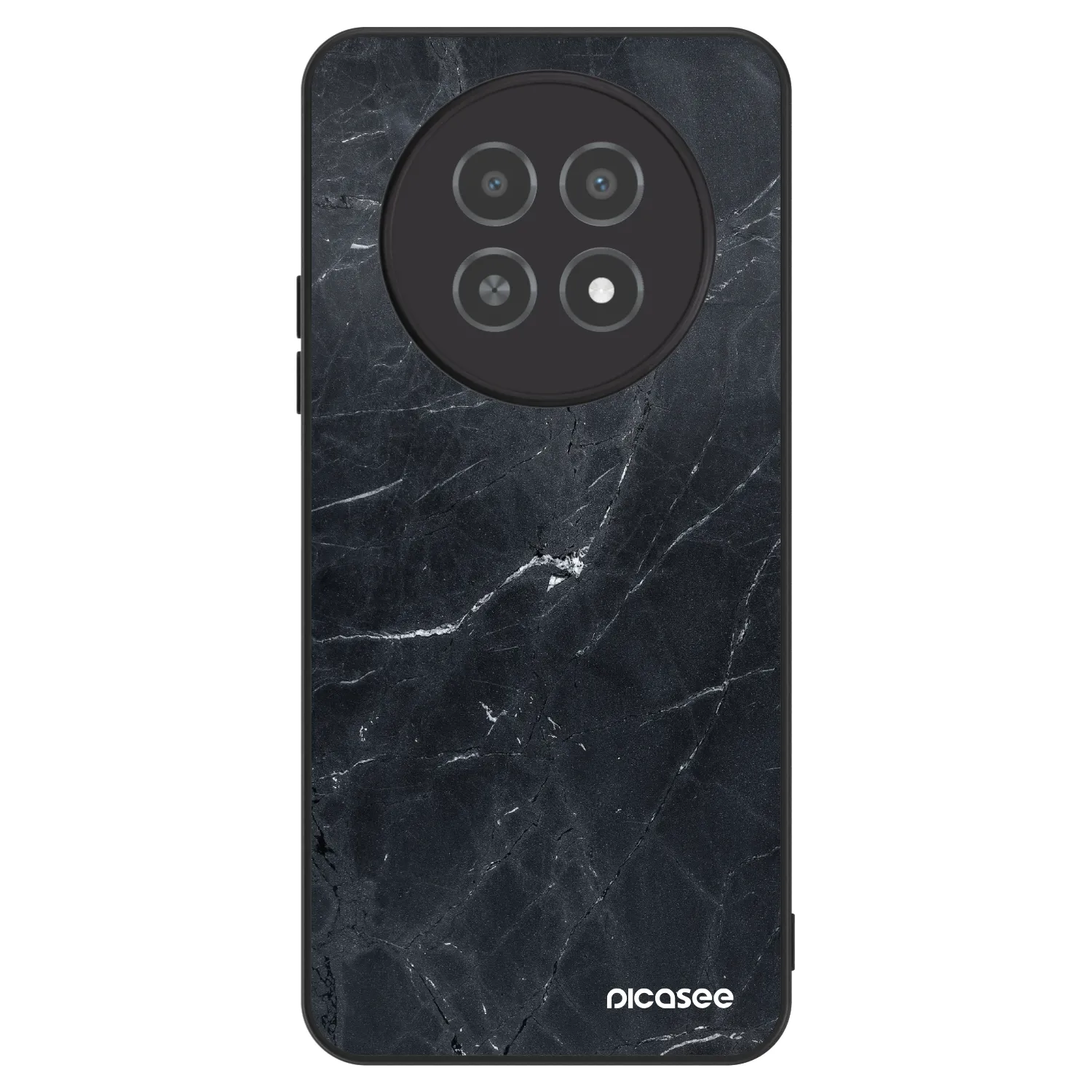 Picasee ULTIMATE CASE na Realme 12X - Black marble