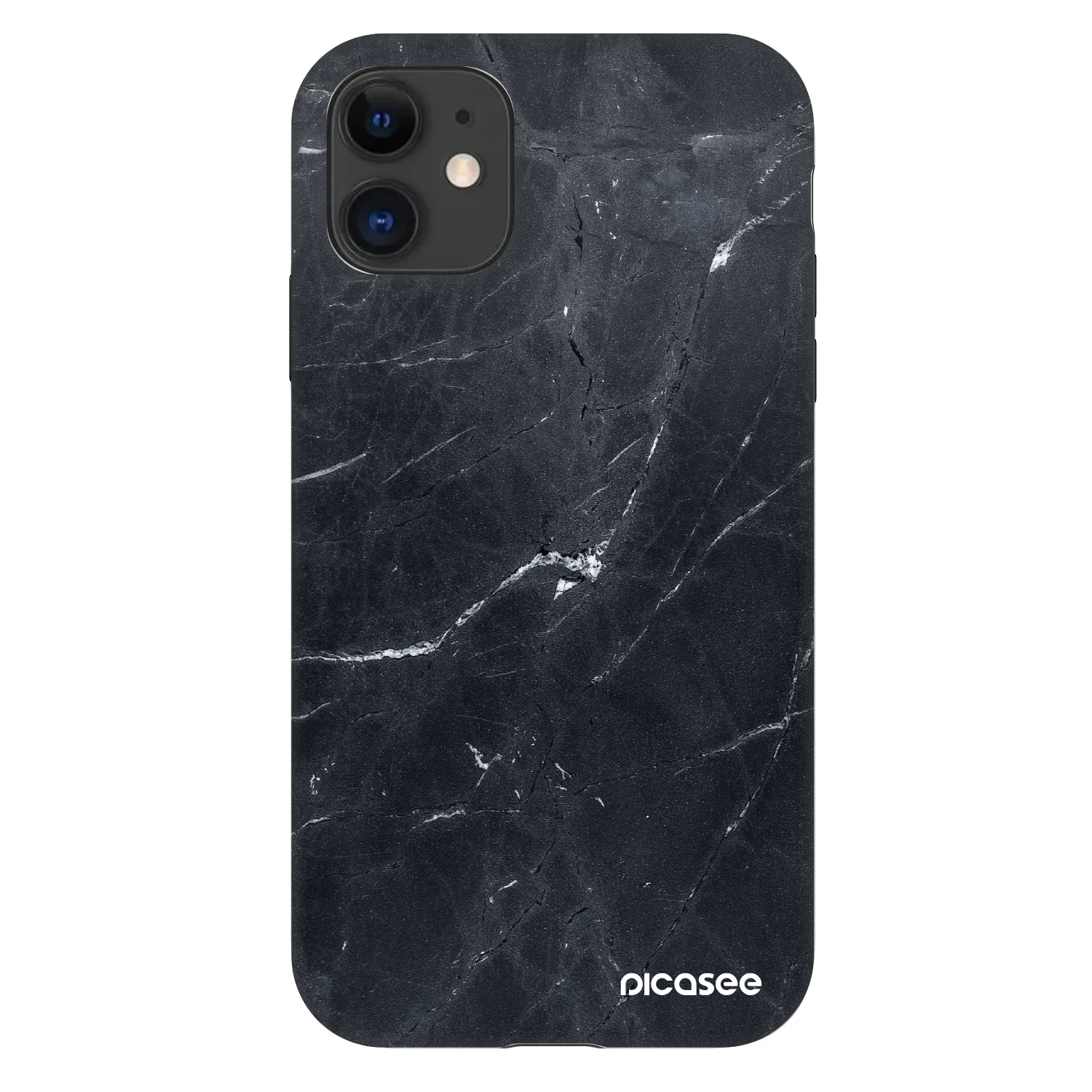 Picasee Fashion Case na Apple iPhone 11 - Black marble