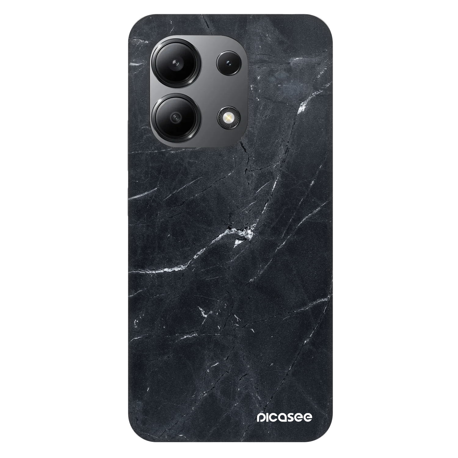 Picasee Fashion Case na Xiaomi Redmi Note 13 4G - Black marble