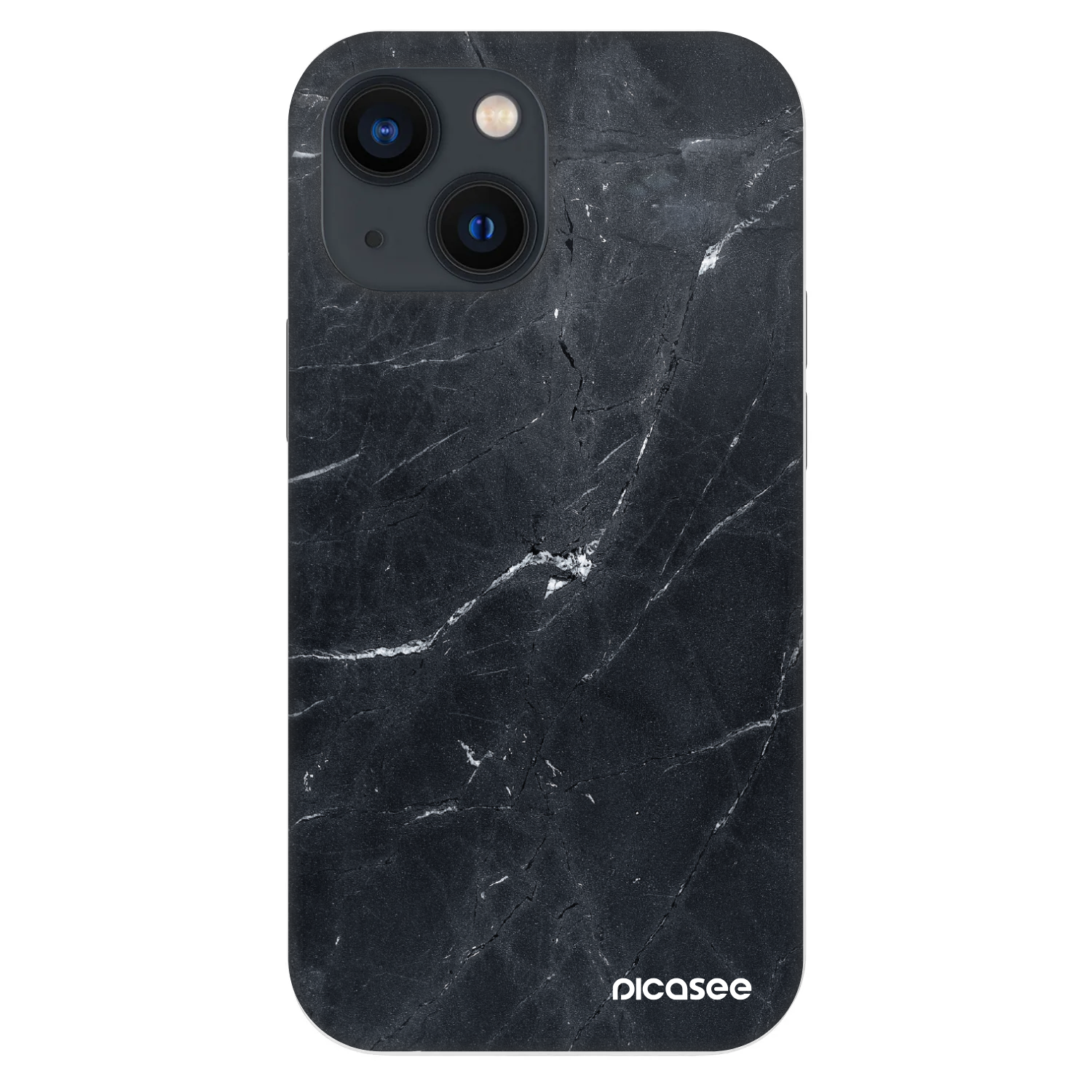 Picasee Fashion Case na Apple iPhone 13 mini - Black marble
