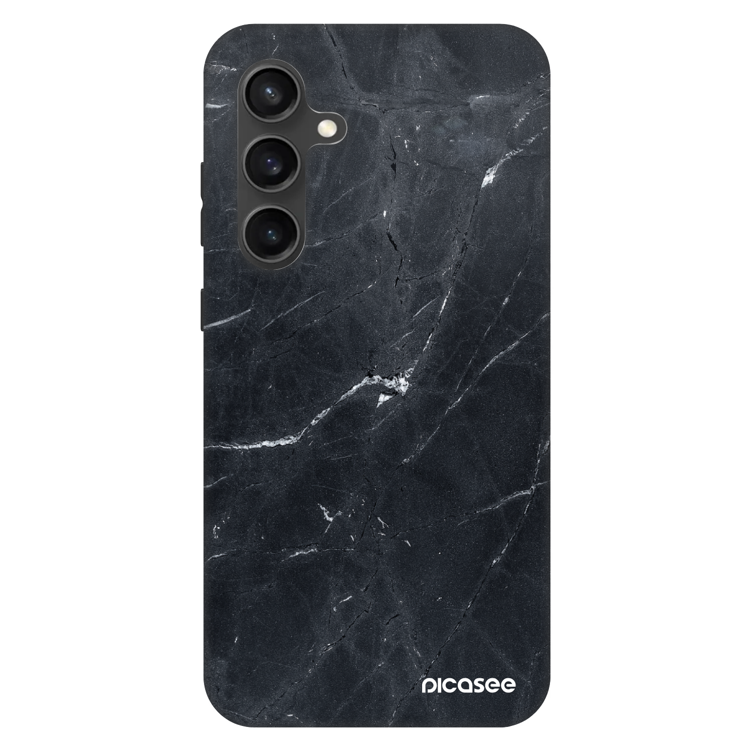 Picasee Fashion Case na Samsung Galaxy S24 FE S721B - Black marble