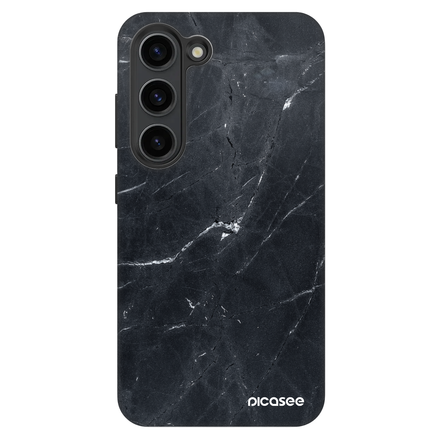 Picasee Fashion Case na Samsung Galaxy S23 5G - Black marble