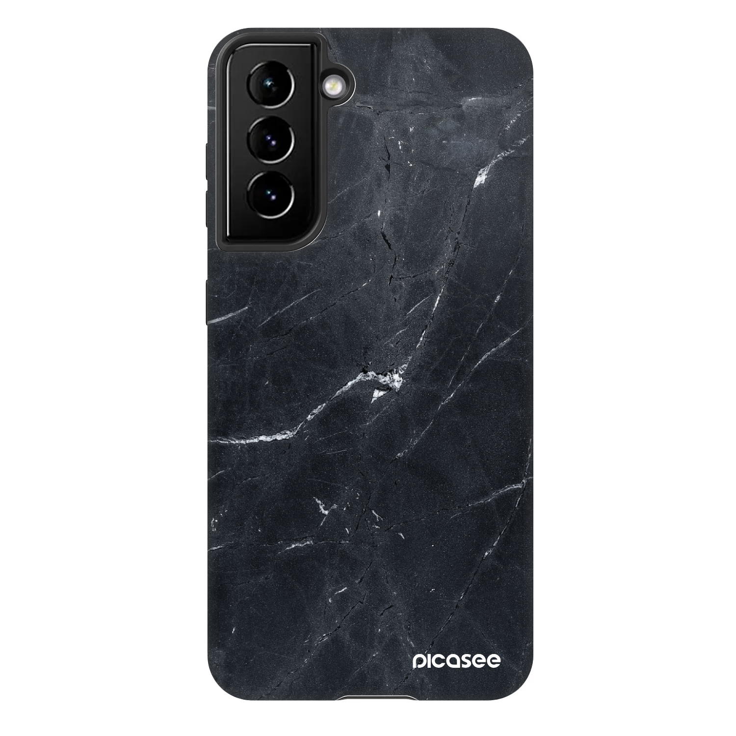 Picasee Fashion Case na Samsung Galaxy S22 5G - Black marble