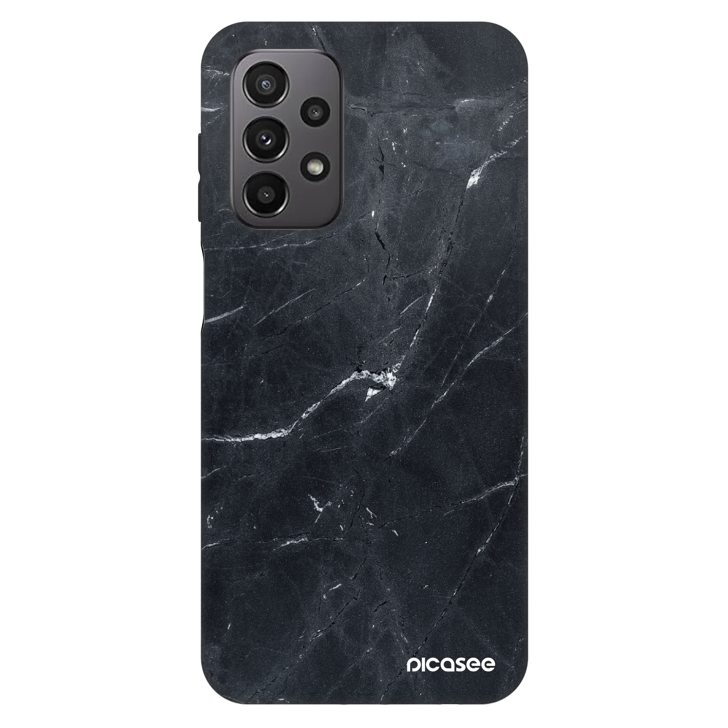 Picasee Fashion Case na Samsung Galaxy A23 A235F 4G - Black marble