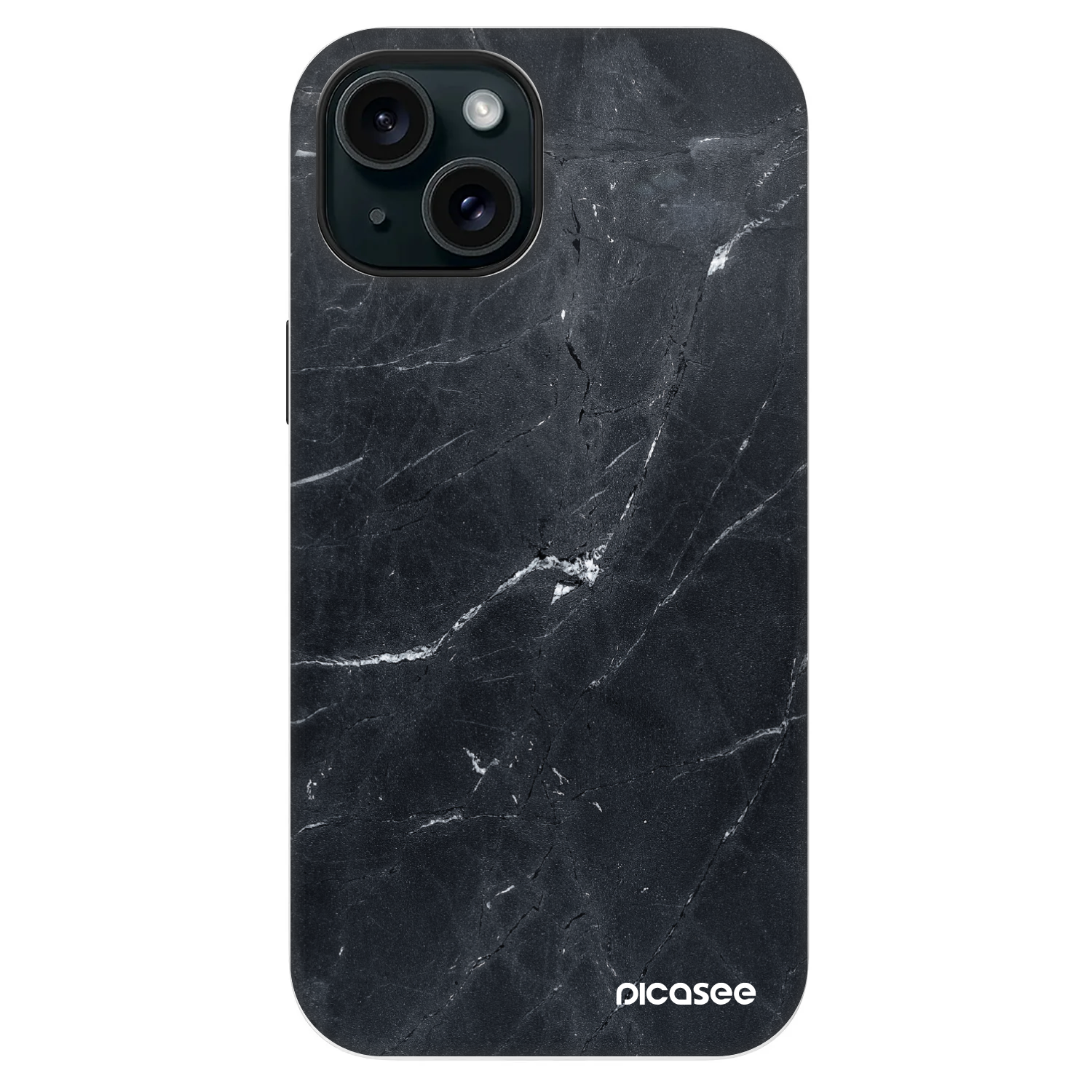 Picasee Fashion Case MagSafe na Apple iPhone 13 - Black marble