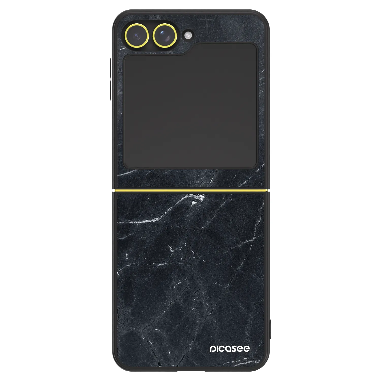 Picasee ULTIMATE CASE na Samsung Galaxy Z Flip7 FE 5G - Black marble