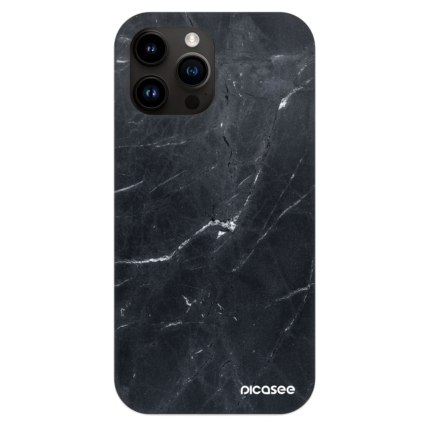 Picasee Fashion Case MagSafe na Apple iPhone 13 Pro Max - Black marble