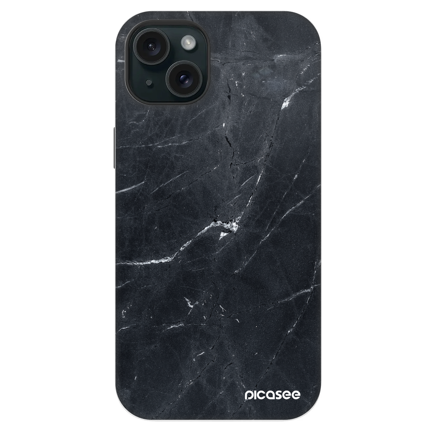 Picasee Fashion Case MagSafe na Apple iPhone 14 Plus - Black marble