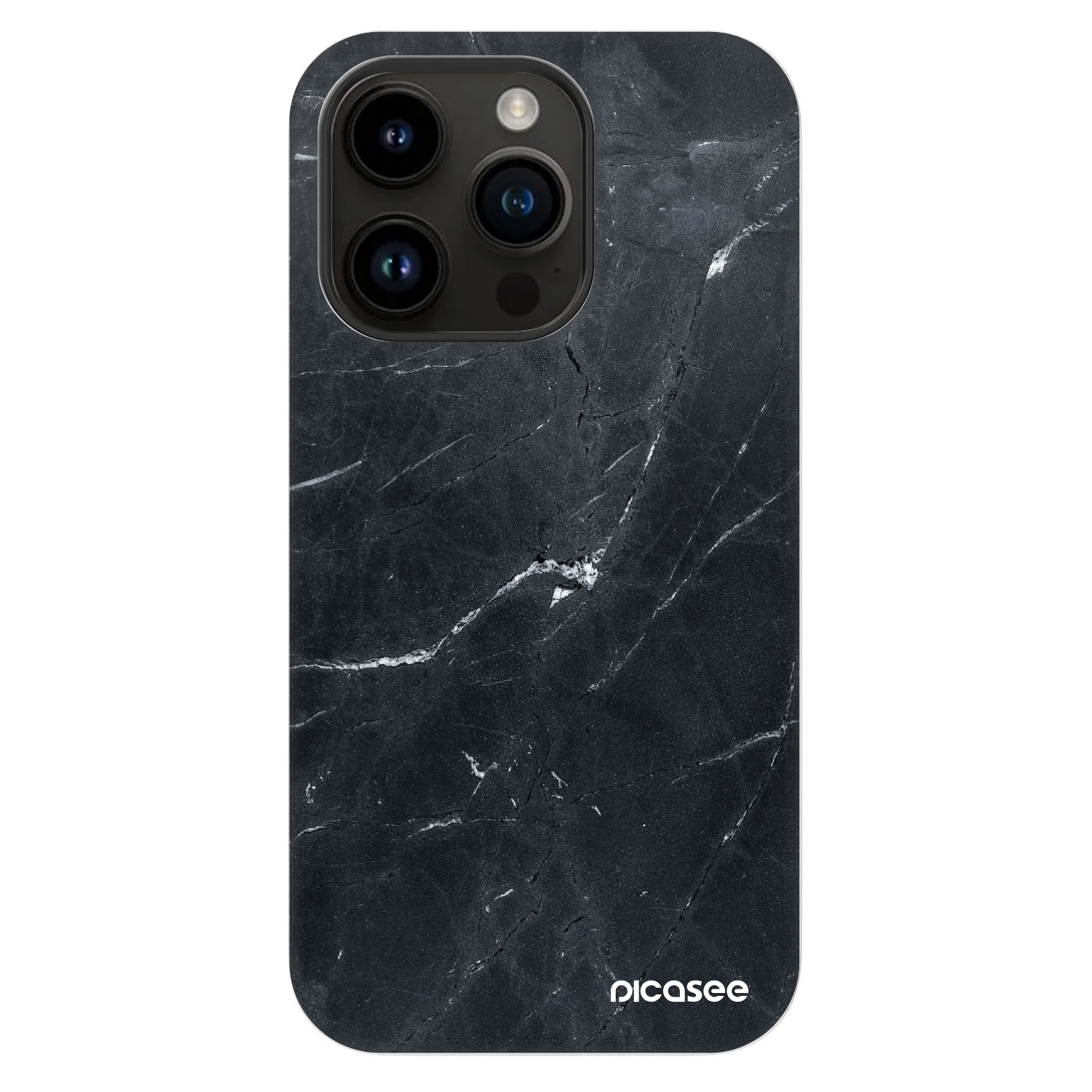 Picasee Fashion Case MagSafe na Apple iPhone 14 Pro - Black marble