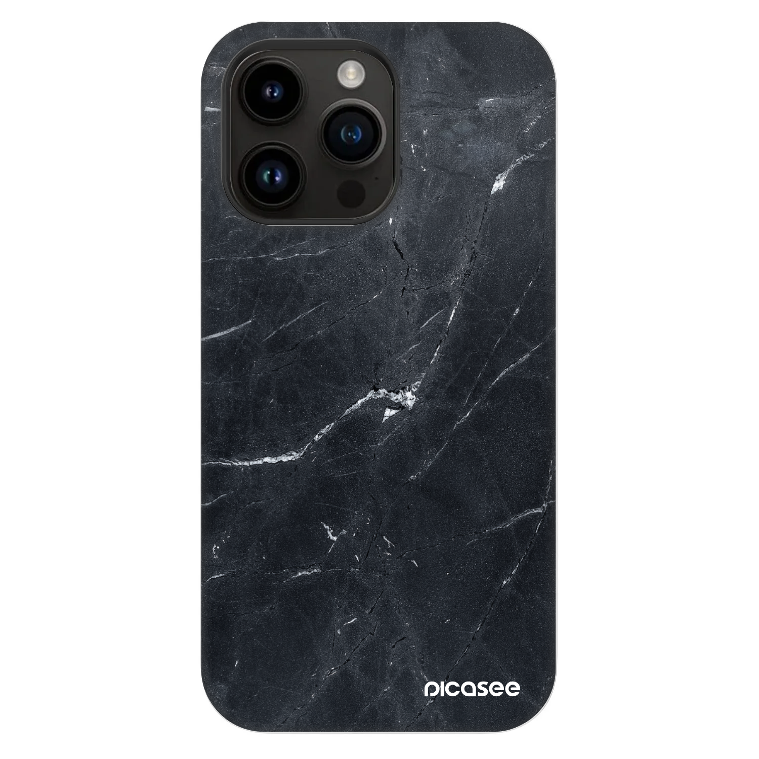 Picasee Fashion Case MagSafe na Apple iPhone 14 Pro Max - Black marble