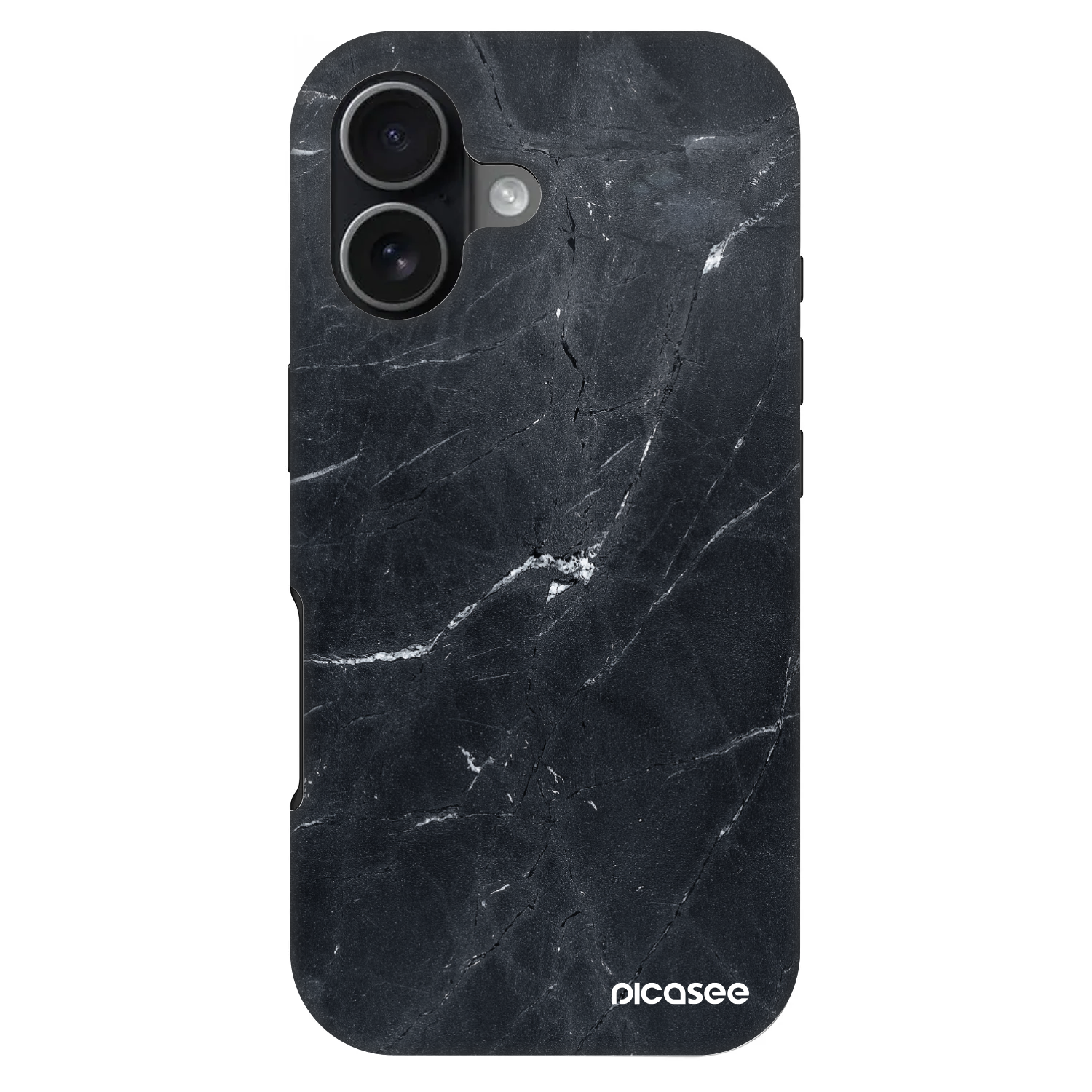 Picasee Fashion Case MagSafe na Apple iPhone 17 - Black marble
