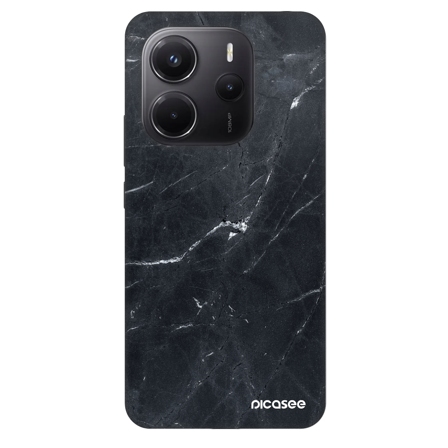 Picasee Fashion Case na Xiaomi Redmi Note 14 4G - Black marble
