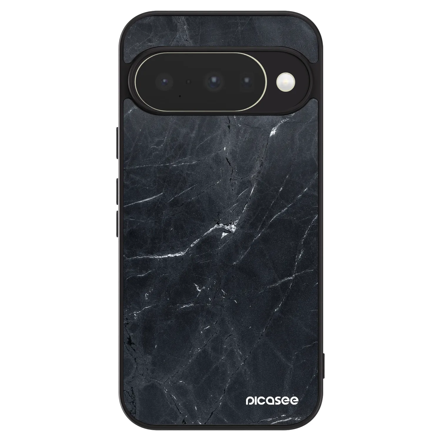 Picasee ULTIMATE CASE na Google Pixel 10 - Black marble