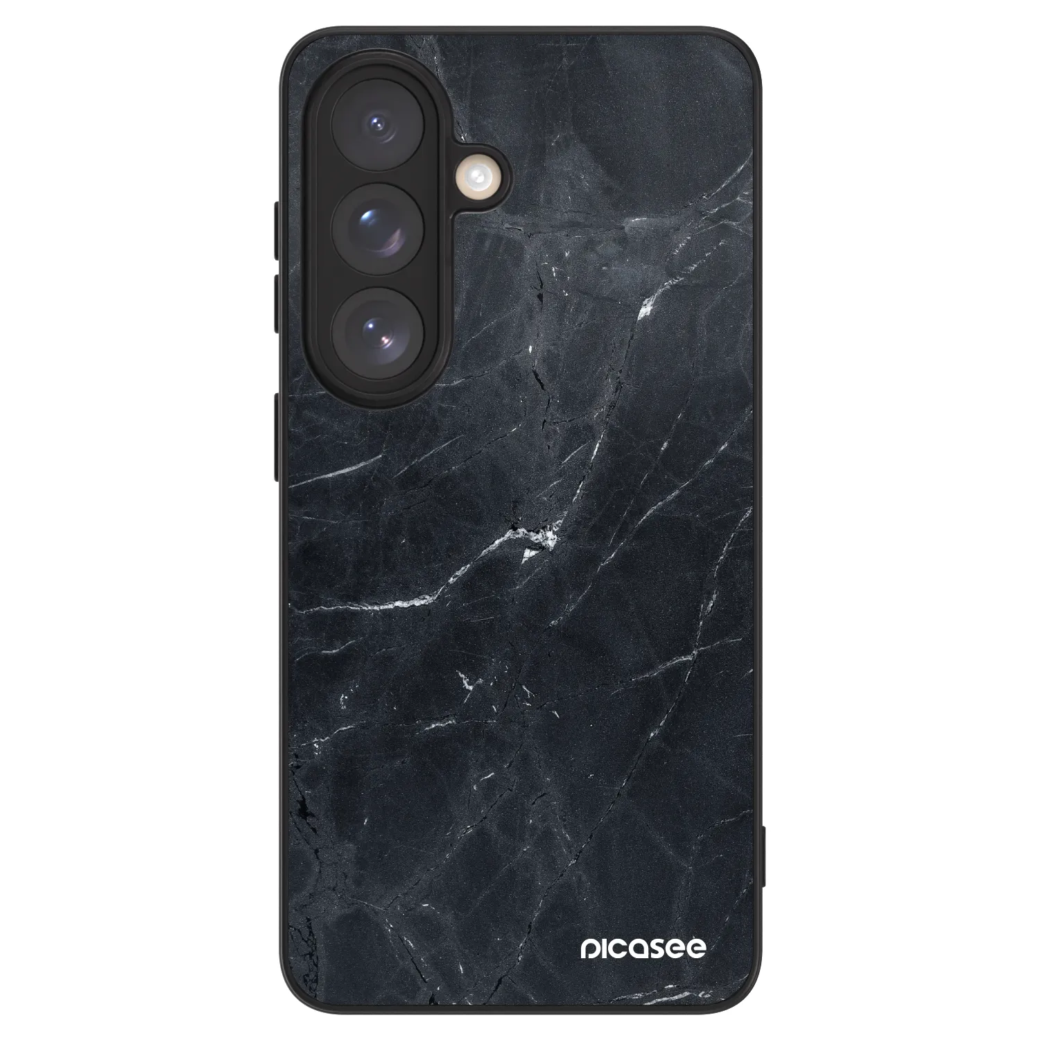Picasee ULTIMATE CASE na Samsung Galaxy S26 - Black marble