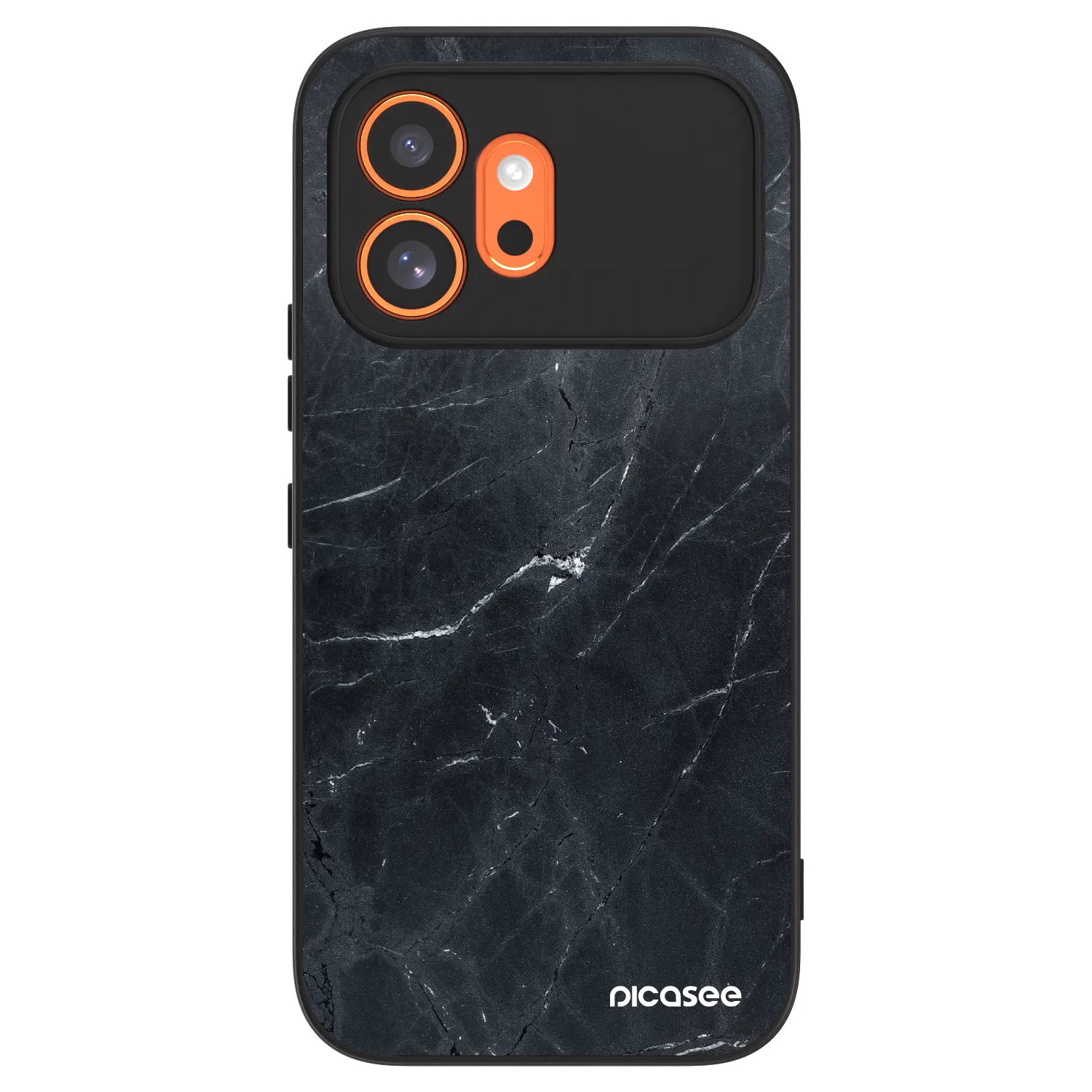 Picasee ULTIMATE CASE na Honor 600 - Black marble