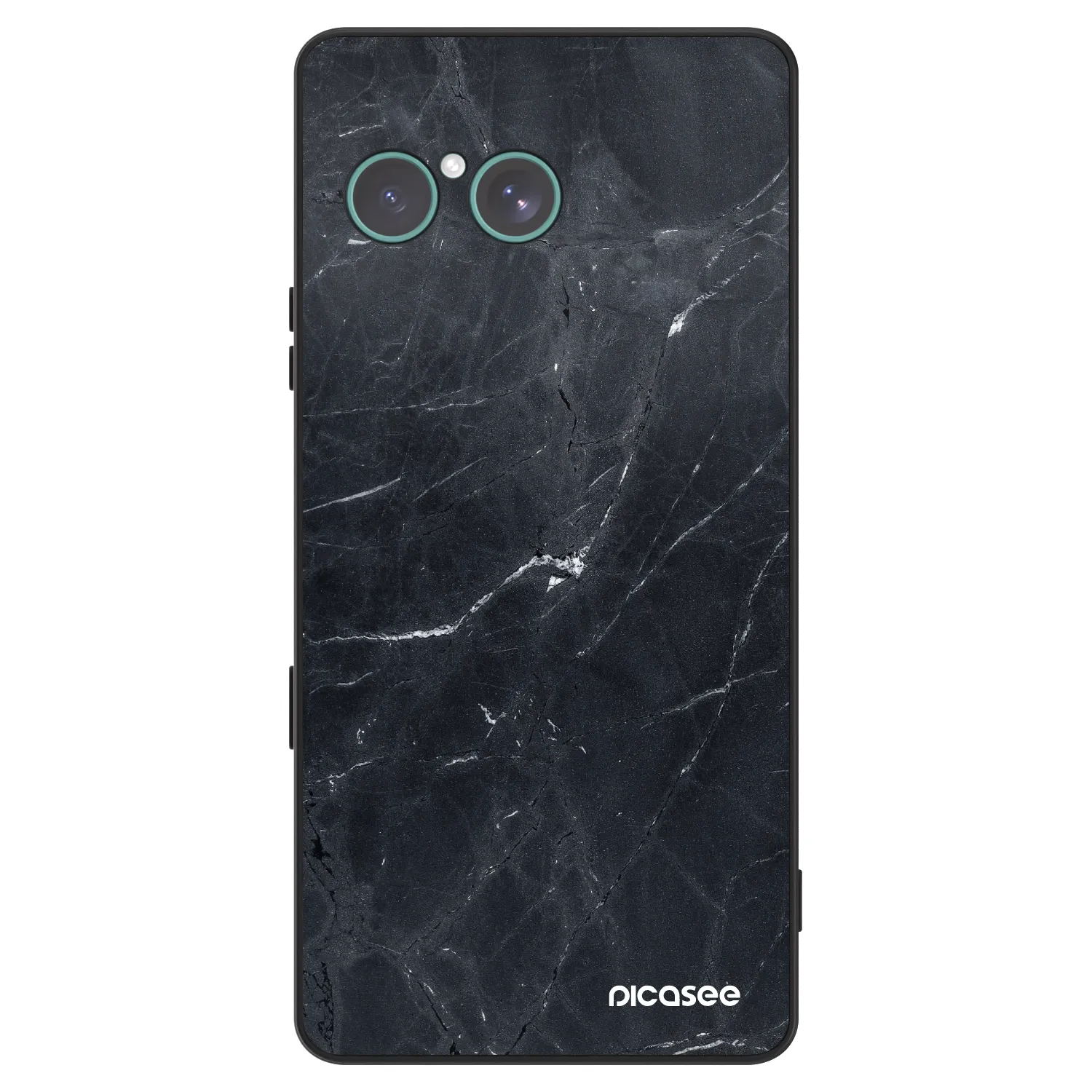 Picasee ULTIMATE CASE na Sony Xperia 10 VII - Black marble