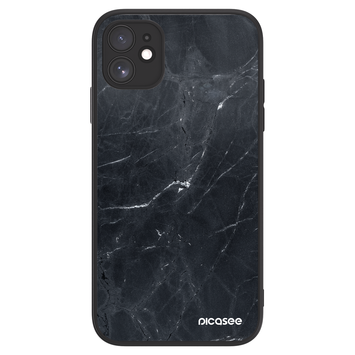 Picasee ULTIMATE CASE na Apple iPhone 11 - Black marble