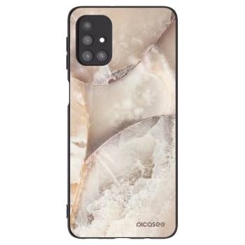 Etui na Samsung Galaxy M31s - Cream marble