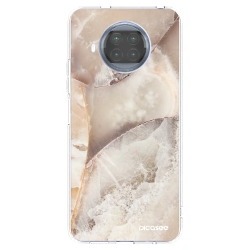 Picasee silikonowe przeźroczyste etui na Xiaomi Mi 10T Lite - Cream marble