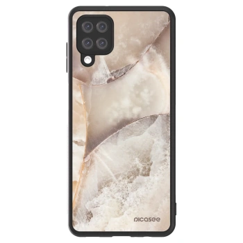Picasee ULTIMATE CASE na Samsung Galaxy A12 A125F - Cream marble