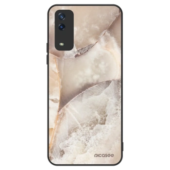 Etui na Vivo Y11s - Cream marble