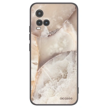 Etui na Vivo Y33s - Cream marble