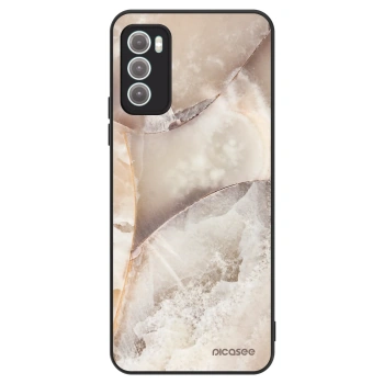 Etui na Motorola Moto G60 - Cream marble