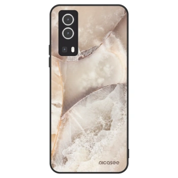 Etui na Vivo Y72 5G - Cream marble