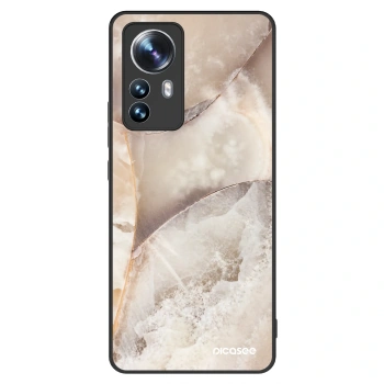 Etui na Xiaomi 12 Pro - Cream marble