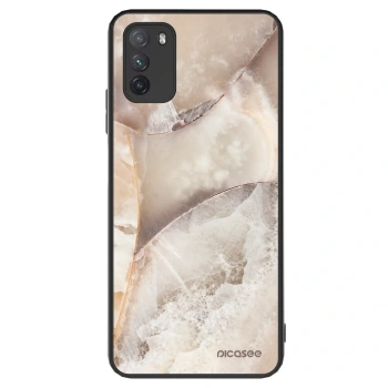 Etui na Xiaomi Poco M3 - Cream marble