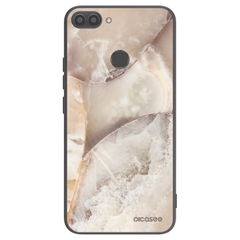 Etui na Huawei P Smart - Cream marble