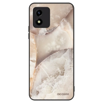 Etui na Vivo Y01 - Cream marble
