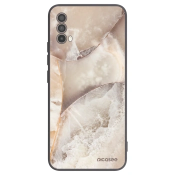 Etui na Motorola Moto E40 - Cream marble
