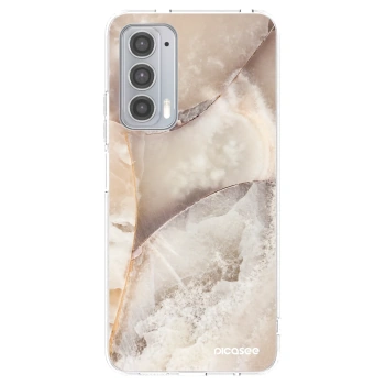 Etui na Motorola Edge 20 - Cream marble
