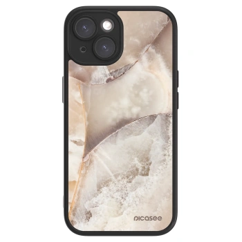Etui na Apple iPhone 15 - Cream marble