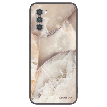 Etui na Motorola Moto G62 - Cream marble