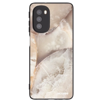 Etui na Motorola Moto G51 - Cream marble