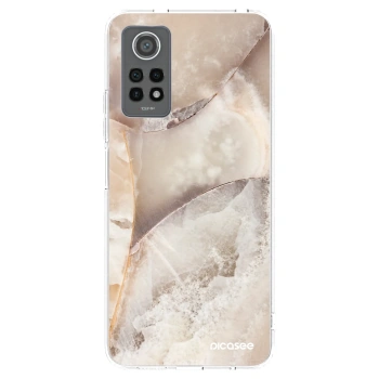 Picasee silikonowe przeźroczyste etui na Xiaomi Redmi Note 12 Pro 4G - Cream marble