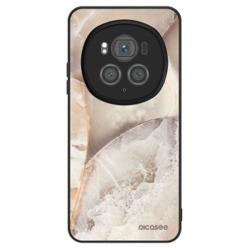 Etui na Honor Magic6 Pro - Cream marble
