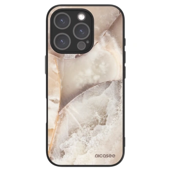 Etui na Apple iPhone 16 Pro - Cream marble