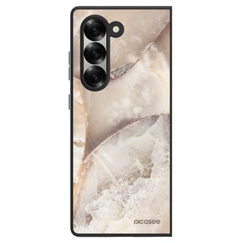 Etui na Samsung Galaxy Z Fold6 5G - Cream marble