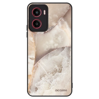 Etui na Motorola Moto G05 - Cream marble