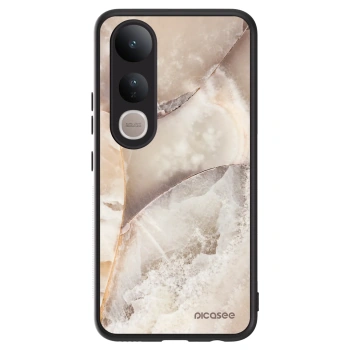 Etui na Vivo V50 Lite 5G - Cream marble