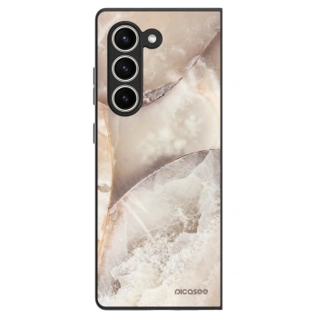Etui na Samsung Galaxy Z Fold5 5G - Cream marble